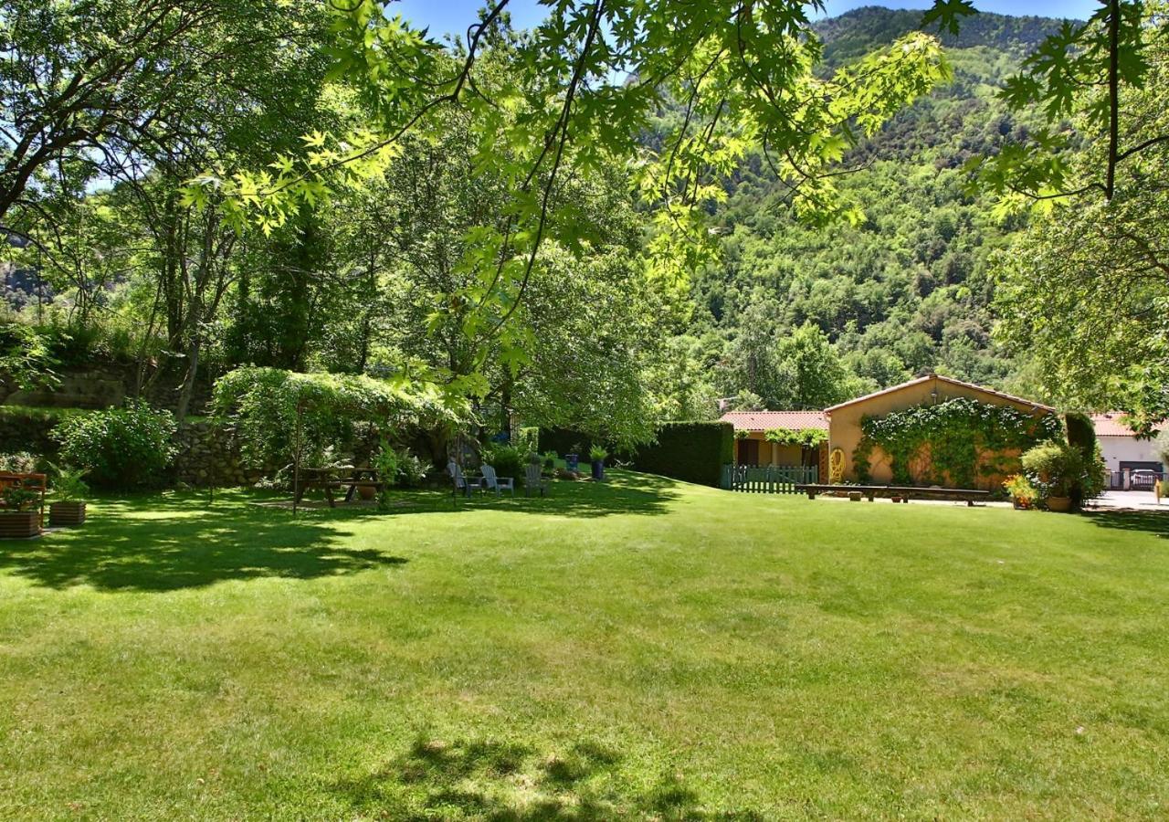Beau Vallon - Gite Et Chambres D'Hotes Pyrenees-Mediterranee - Pays Catalan Sahorre Bagian luar foto
