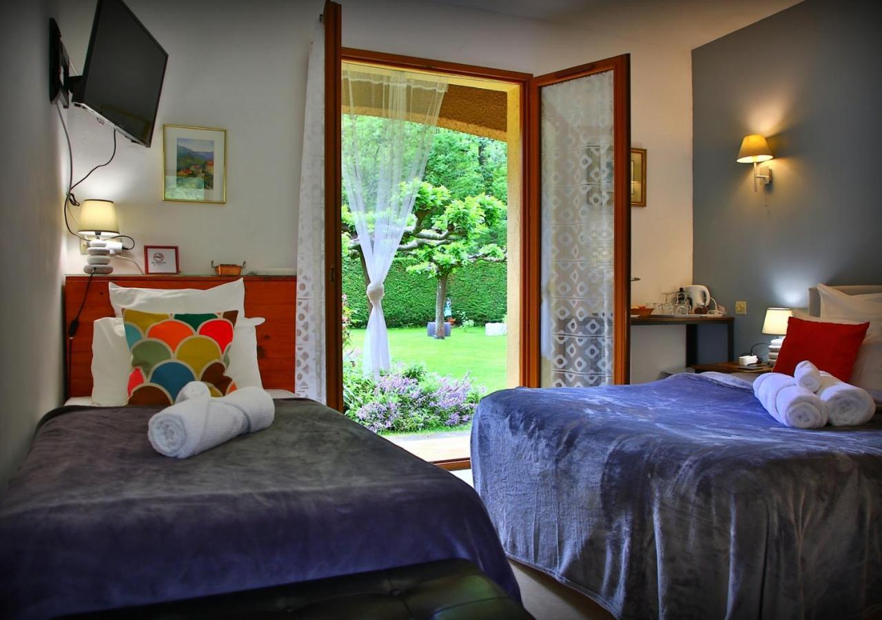 Beau Vallon - Gite Et Chambres D'Hotes Pyrenees-Mediterranee - Pays Catalan Sahorre Bagian luar foto